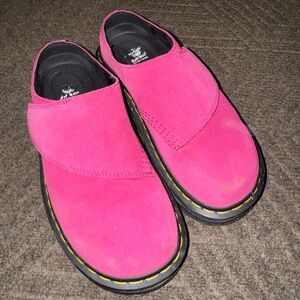 DR MARTEN SUEDE MULES